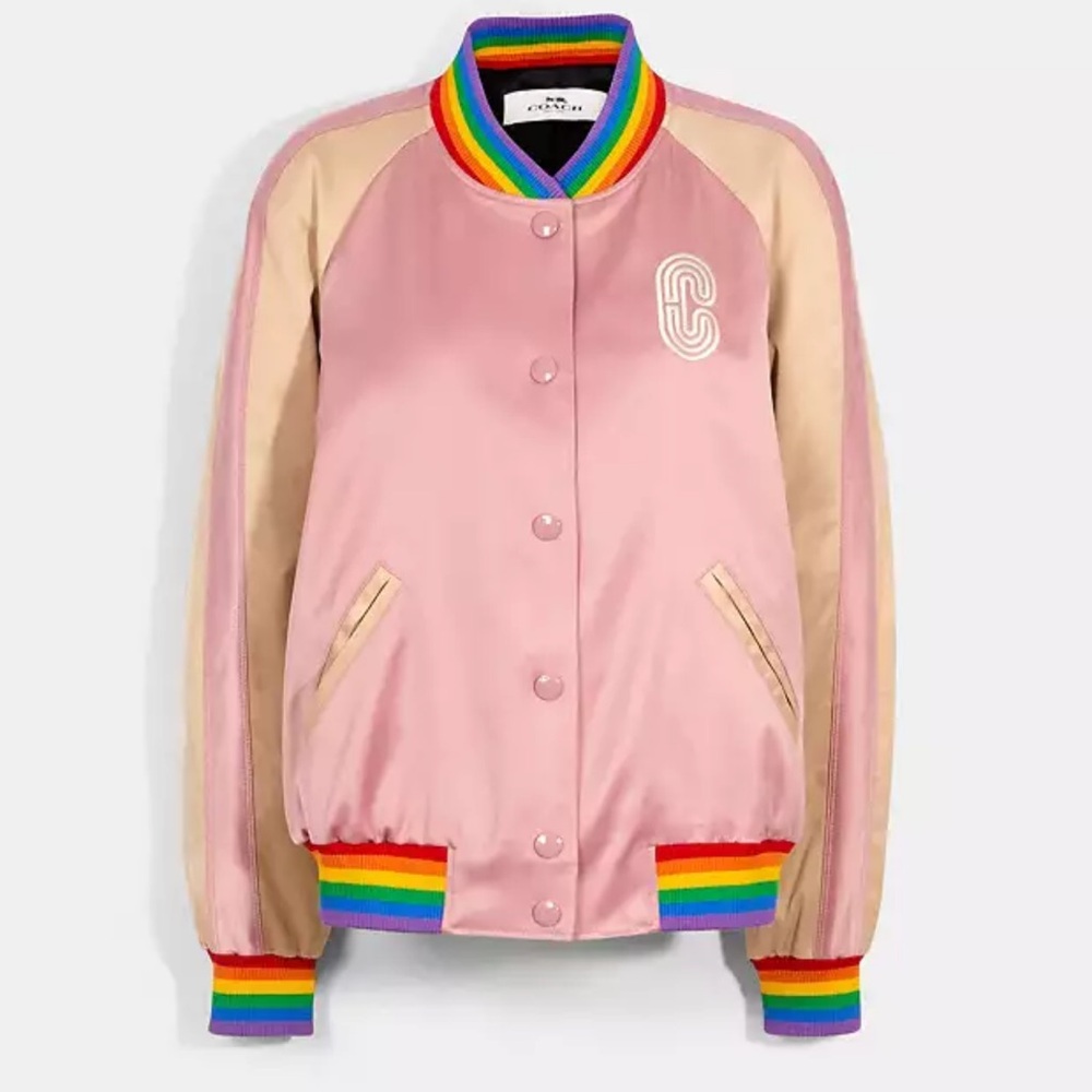 Coach Rainbow Souvenir Jacket